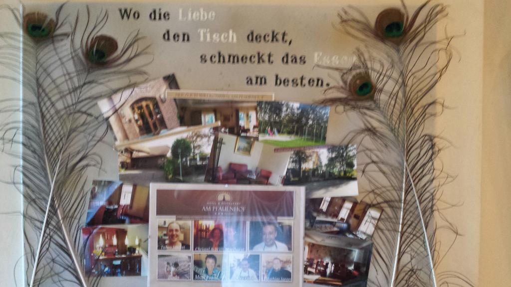 Hotel Restaurant Am Pfauenhof Quakenbrück Buitenkant foto